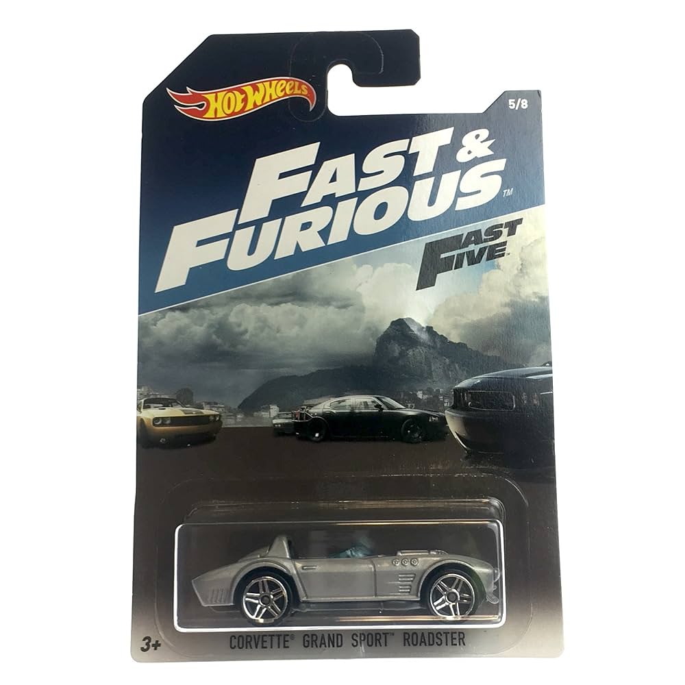 ミニカー Hotwheels FAST&FURIOUS Mattel Hot Wheels Fast and Furious Corvette Grand Sport